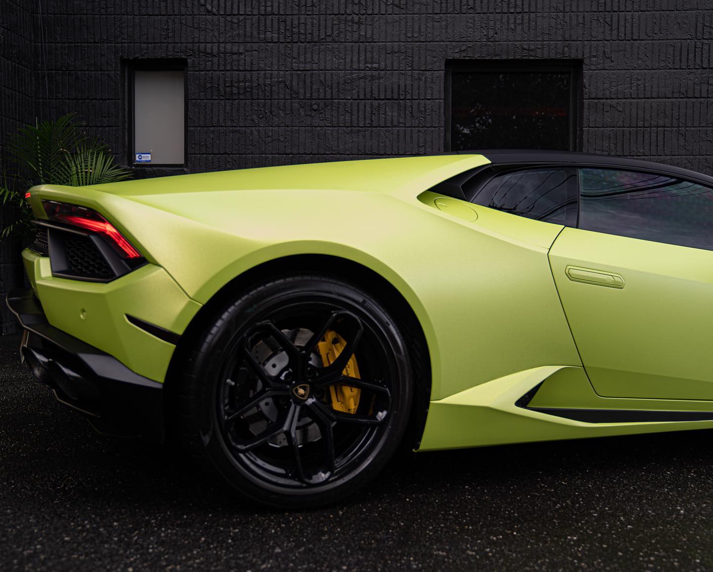 Green car wrap in newark, nj. Installed by illmatic Wraps